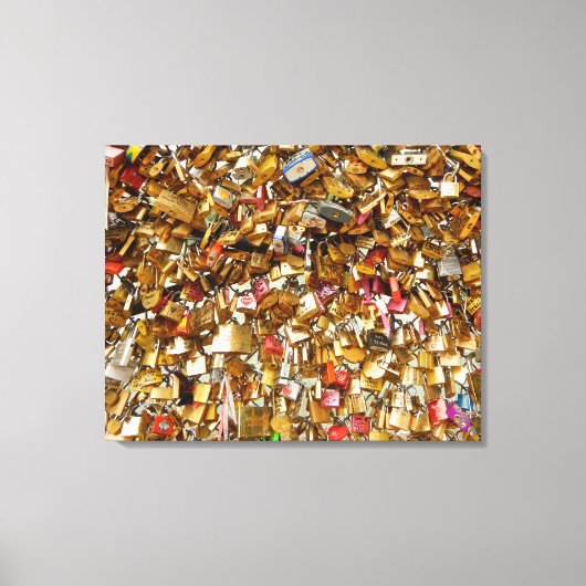 Toile Paris Love Padlocks 2 (Recto)