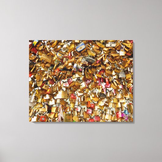 Toile Paris Love Padlocks 3 (Recto)