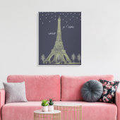 Toile Paris Nuit (Insitu(Salon))
