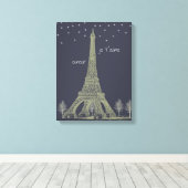 Toile Paris Nuit (Insitu (Plancher de Bois))