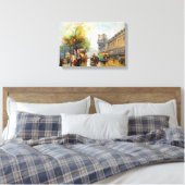 Toile Paris par un jour de pluie. Peinture aquarelle (Insitu(Chambre))