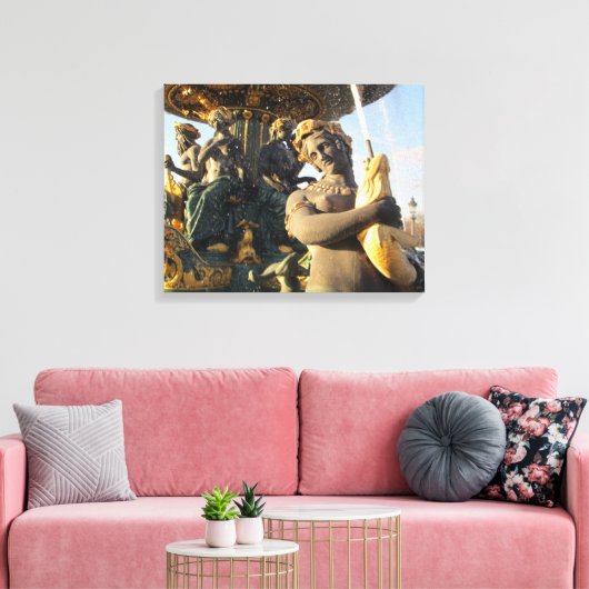 Toile Paris - Place de la Concorde (Insitu(Salon))