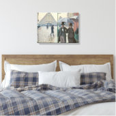 Toile Paris Street par temps pluvieux (Insitu(Chambre))