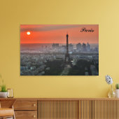 Toile Paris Sunset Tour Eiffel France Photo (Insitu(Salon))