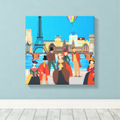 Toile Paris victorien (Insitu (Plancher de Bois))
