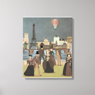 Toile Paris victorien