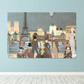 Toile Paris victorien (Insitu (Plancher de Bois))