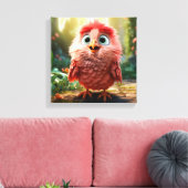 Toile Parker - Le Cardinal Rouge Chick (Insitu(Salon))