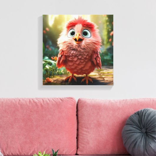 Toile Parker - Le Cardinal Rouge Chick (Insitu(Salon))