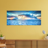 Toile Parler de nuages paysage marin (Insitu(Salon))