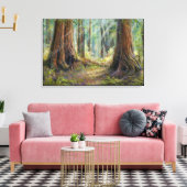 Toile "Parmi les séquoias" (Insitu(Salon))