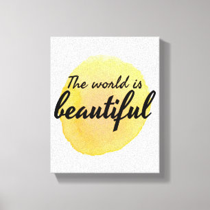 Toile paroles d'affirmation d'amour personnel