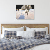 Toile Partie arrière de la navette spatiale ancrée (Insitu(Chambre))