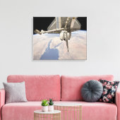 Toile Partie arrière de la navette spatiale ancrée (Insitu(Salon))