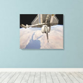 Toile Partie arrière de la navette spatiale ancrée (Insitu (Plancher de Bois))
