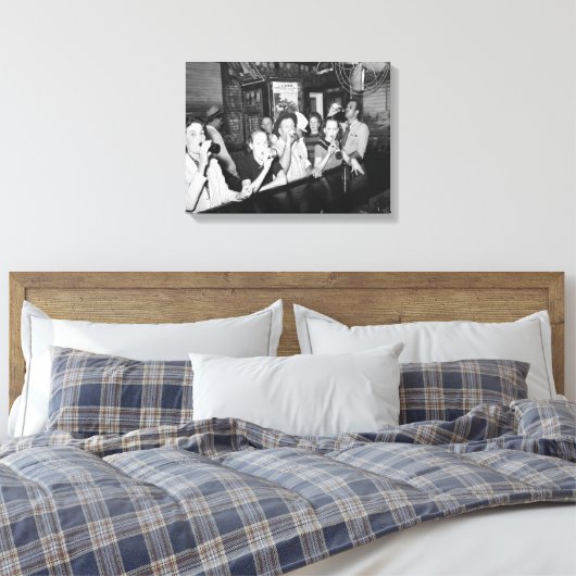 Toile Partie de fin d'interdiction (Insitu(Chambre))