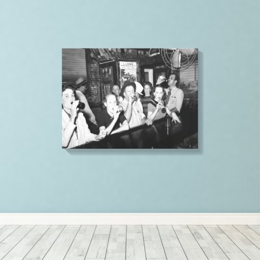 Toile Partie de fin d'interdiction (Insitu (Plancher de Bois))