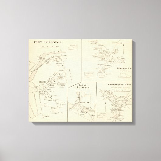 Toile Partie de la Laconie (Recto)