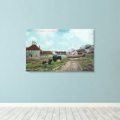 Toile Partie des mines TreadwellDouglass Island, AK (Insitu (Plancher de Bois))