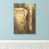 Toile Partie mais pas oubliée (John William Waterhouse) (Insitu (Plancher de Bois))