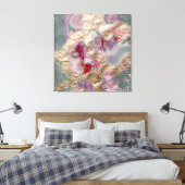 Toile Parties scintillant d'huile d'or Liquid Peinture d (Insitu(Chambre))