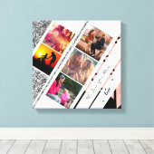 Toile Parties scintillant d'or rose moderne pour votre m (Insitu (Plancher de Bois))