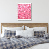 Toile Parties scintillant rose Pastel (Insitu(Chambre))