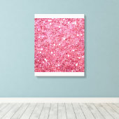 Toile Parties scintillant rose Pastel (Insitu (Plancher de Bois))