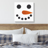 Toile Parties scintillant Snowman Winter Canvas Art Noël (Insitu(Chambre))