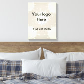 Toile Parties scintillant verte simple ajouter votre num (Insitu(Chambre))