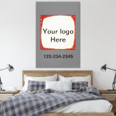 Toile Parties scintillant verte simple ajouter votre num (Insitu(Chambre))