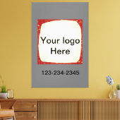 Toile Parties scintillant verte simple ajouter votre num (Insitu(Salon))