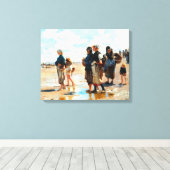 Toile Partir à la pêche par John Singer Sargent (Insitu (Plancher de Bois))