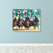 Toile Partir à Saratoga (Insitu (Plancher de Bois))