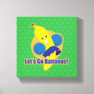 Toile Partons des bananes !