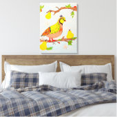 Toile Partridge in Pear Tree (Insitu(Chambre))