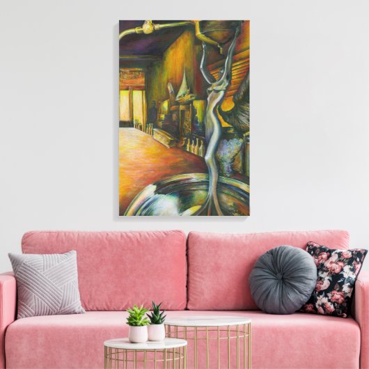 Toile Pas À Moins De Commencer À Hummer. (Insitu(Salon))