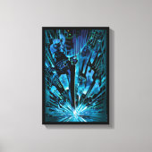 Toile Pas aujourd'hui (Recto)