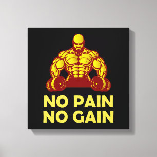 Toile pas de douleur pas de gain