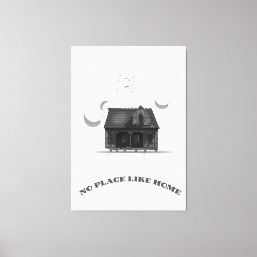 Toile Pas d'endroit comme la maison (Recto)