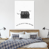 Toile Pas d'endroit comme la maison (Insitu(Chambre))