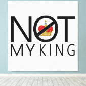 Toile Pas mon roi (Insitu (Plancher de Bois))