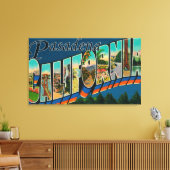 Toile Pasadena, Californie - Scènes de grandes lettres (Insitu(Salon))