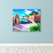 Toile Paseo de la Princesa, SJ Porto Rico - (Insitu (Plancher de Bois))