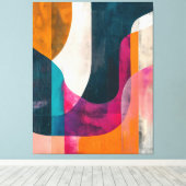 Toile Passage chromatique (Insitu (Plancher de Bois))