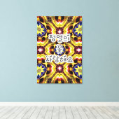 Toile Passiflora Caerulea Motif (Insitu (Plancher de Bois))