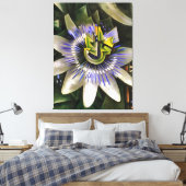 Toile Passiflora Passion Fleur De Style Art Géométrique (Insitu(Chambre))
