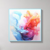 Toile Pastel abstrait 2 de 4 (Recto)