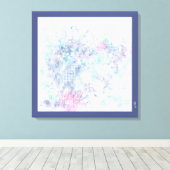 Toile Pastel Art Abstrait (Insitu (Plancher de Bois))