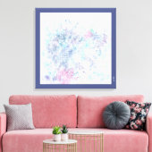 Toile Pastel Art Abstrait (Insitu(Salon))
